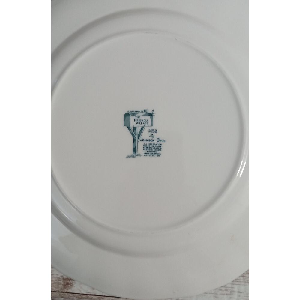 Johnson Brothers Friendly Village Sugar Maples Dinner Plate 10.25" - Picture 7 of 8
